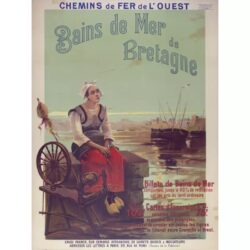 vintage seebad poster
