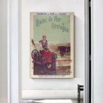 vintage seebad poster