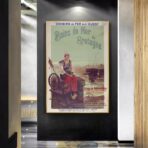 vintage seebad poster