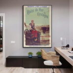 vintage seebad poster