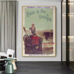 vintage seebad poster
