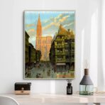vintage poster strassburg