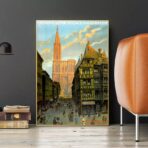 vintage poster strassburg