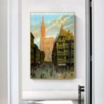 vintage poster strassburg