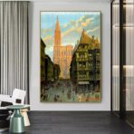 vintage poster strassburg