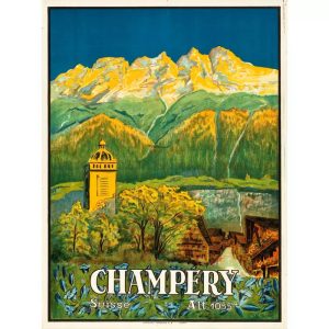 vintage poster schweiz