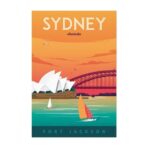 vintage poster sydney 1