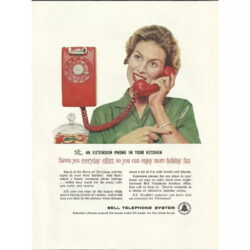 vintage telefonplakat