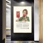 vintage telefonplakat