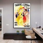 vintage theaterplakat