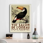 vintage tukan poster