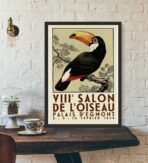 vintage tukan poster