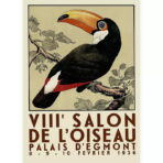 vintage tukan poster
