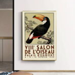 vintage tukan poster