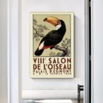 vintage tukan poster