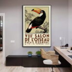 vintage tukan poster