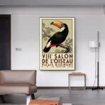 vintage tukan poster