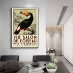 vintage tukan poster
