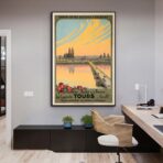 poster vintage touren