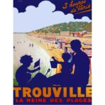 vintage trouville poster 1