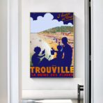 vintage trouville poster 1