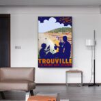 vintage trouville poster 1