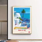 vintage poster tunesien