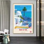 vintage poster tunesien