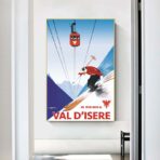 vintage poster val disere 1