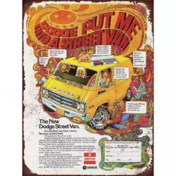 vintage van poster 1