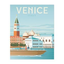 vintage venedig poster
