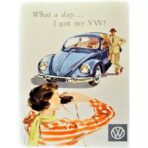 vintage volkswagen poster 1