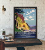 vintage poster vogesen