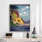 vintage poster vogesen