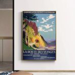 vintage poster vogesen