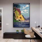 vintage poster vogesen
