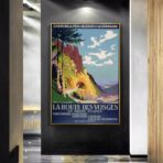 vintage poster vogesen