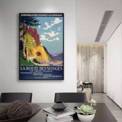 vintage poster vogesen