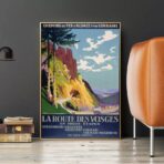 vintage poster vogesen