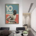 vintage zidane poster 1