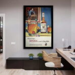vintage whisky poster
