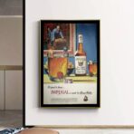 vintage whisky poster