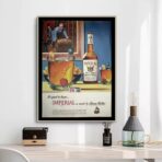 vintage whisky poster