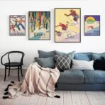 vintage poster alpe dhuez 1