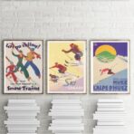vintage poster alpe dhuez 1