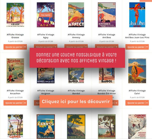 affiches vintage