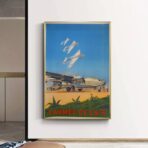 vintage armee poster zeichnung