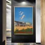vintage armee poster zeichnung