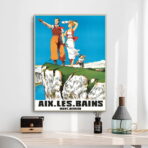 aix les bains plakat