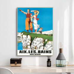 aix les bains plakat